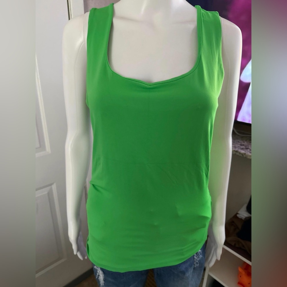 Zara Vibrant Green Tank Top